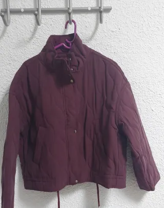 Bomber Oversize Morado Talla Única