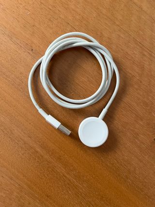 Cable Carga Apple Watch USB Blanco