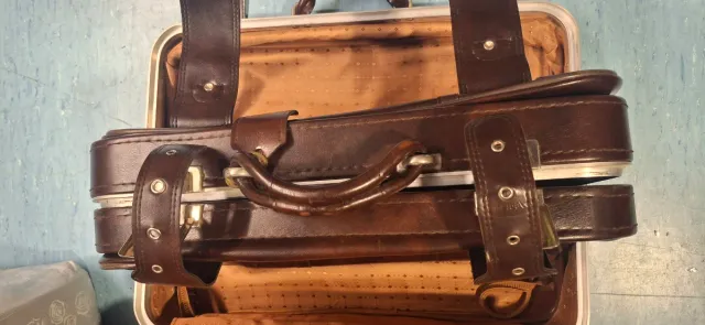 Maletas vintage marrones