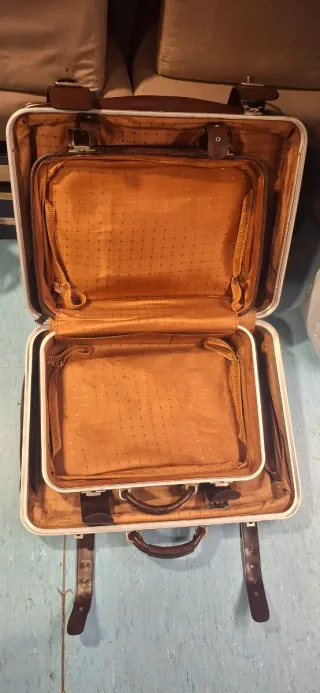 Maletas vintage marrones