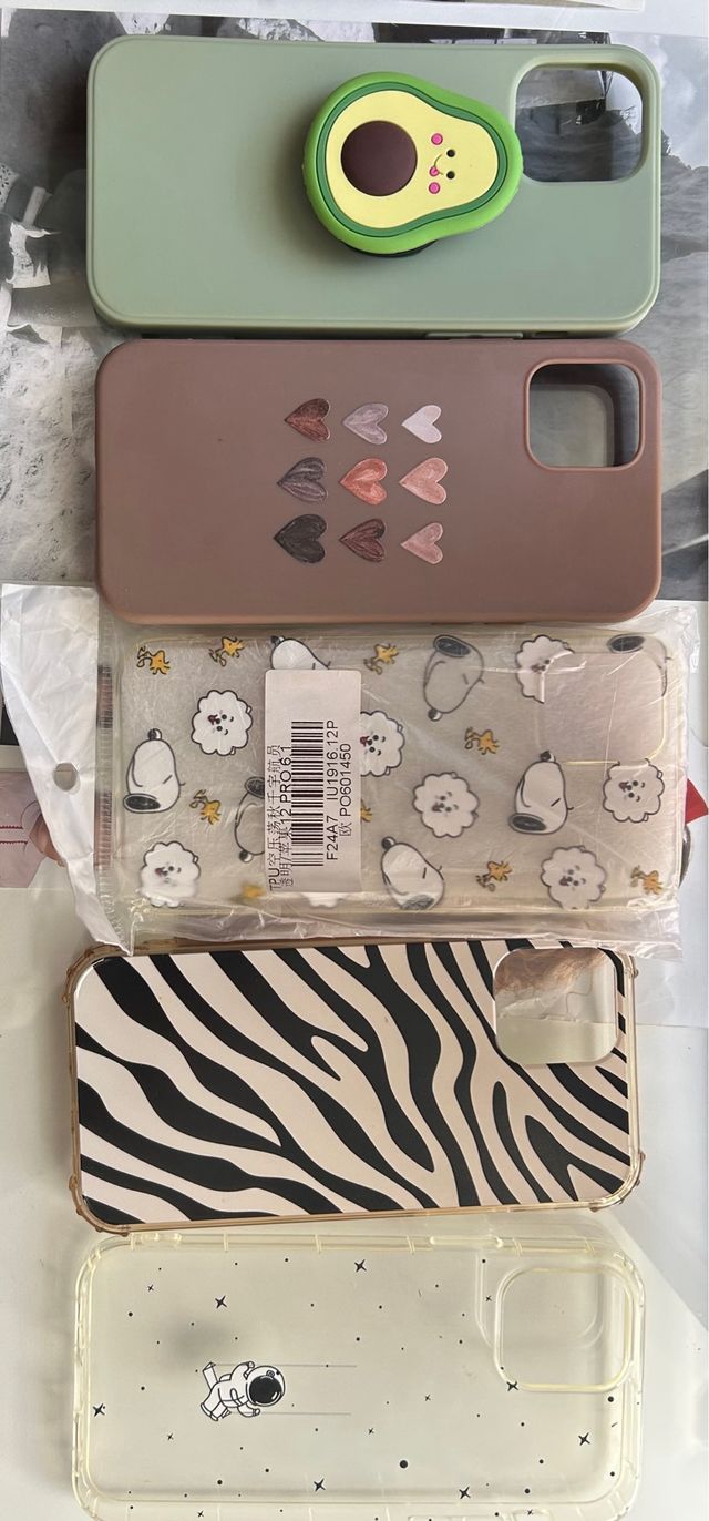 Fundas iPhone 12 Pro (Pack 5)