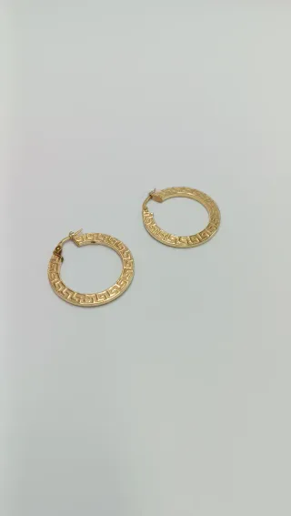Pendientes de oro de 18kt.
