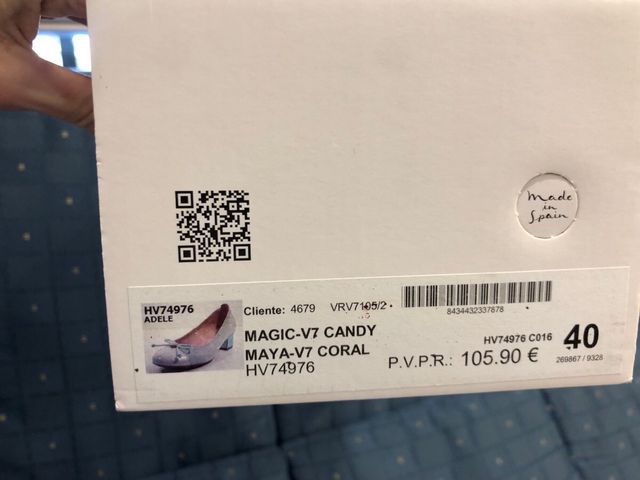 Bailarinas Hispanitas tacón bajo beige/dorado