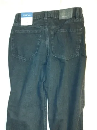 Pantalones vaqueros Bershka negros talla S