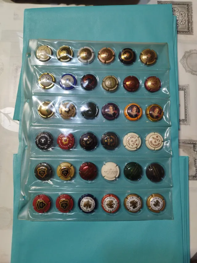 Collezione di piatti in porcellana champagne