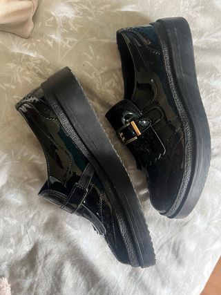 Mocasines Alex Silva negros mujer talla 37