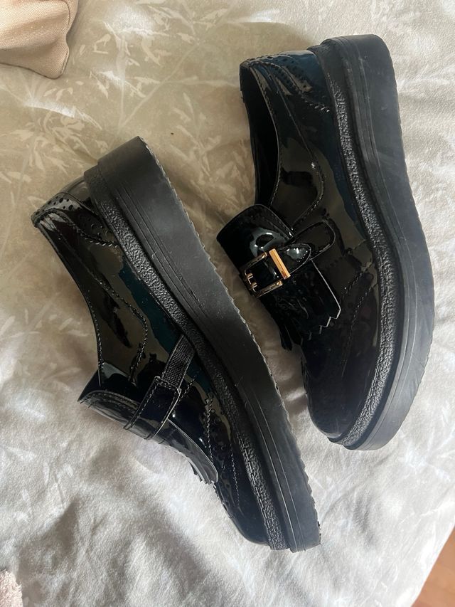 Mocasines Alex Silva negros mujer talla 37