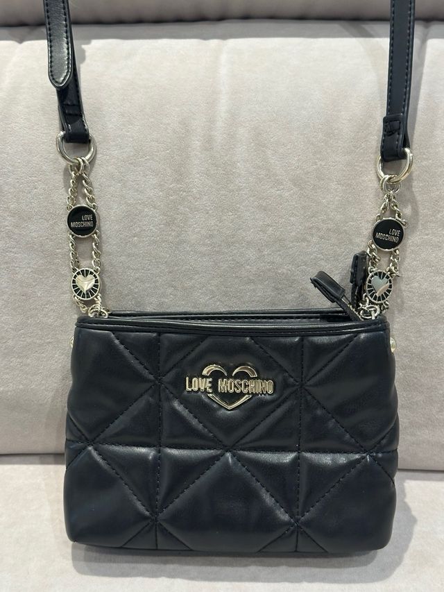 Bolso Love Moschino Negro ORIGINAL