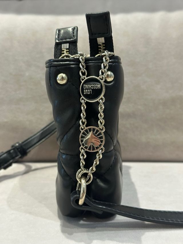 Bolso Love Moschino Negro ORIGINAL