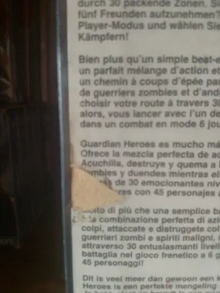 Guardian Heroes Sega Saturn