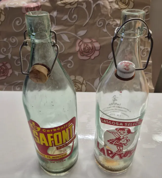 Botella Gaseosa SAFONT y LAPITUS 1L