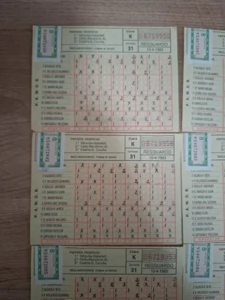 Lote: Lotería Nacional Antigua - Billetes y Compro