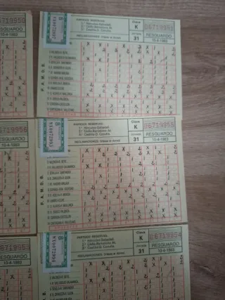 Lote: Lotería Nacional Antigua - Billetes y Compro