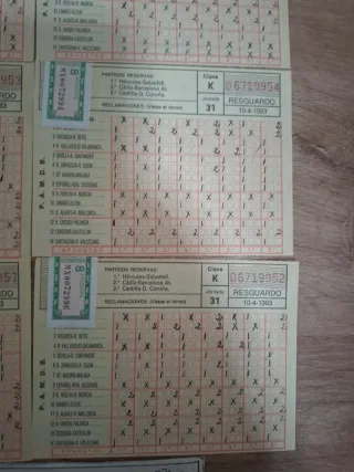 Lote: Lotería Nacional Antigua - Billetes y Compro