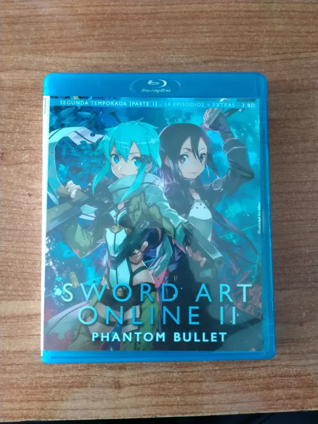 Sword Art Online II Phantom Bullet Blu-ray Español