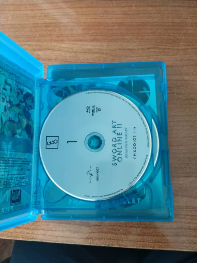 Sword Art Online II Phantom Bullet Blu-ray Español