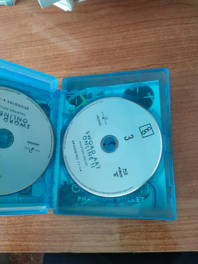 Sword Art Online II Phantom Bullet Blu-ray Español