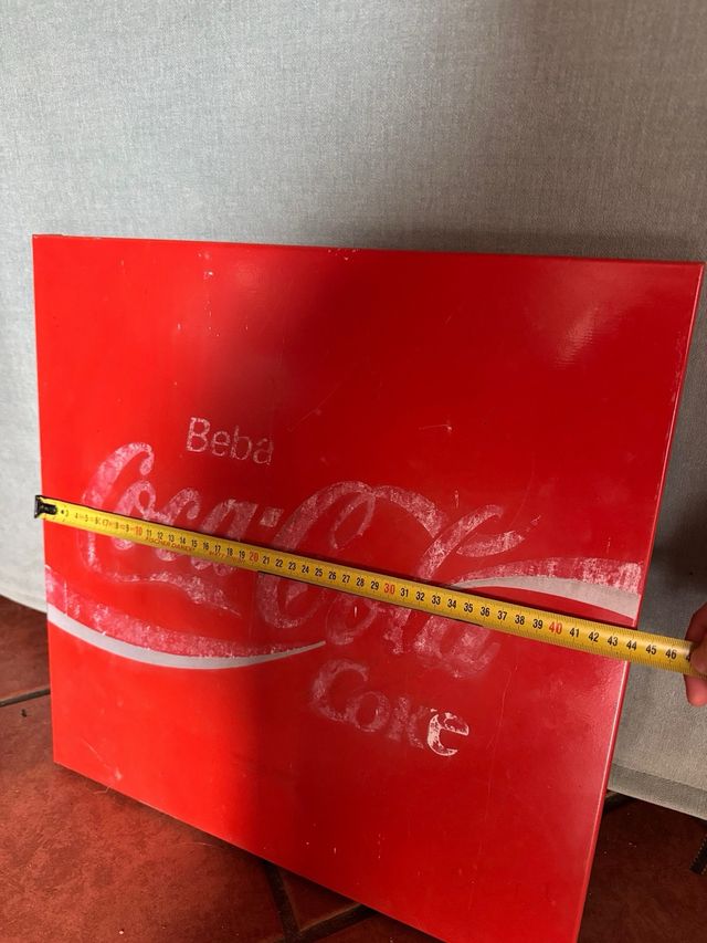 Placa Vintage Coca-Cola Beba