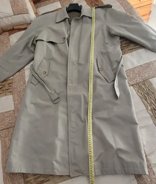 Gabardina caballero beige talla L