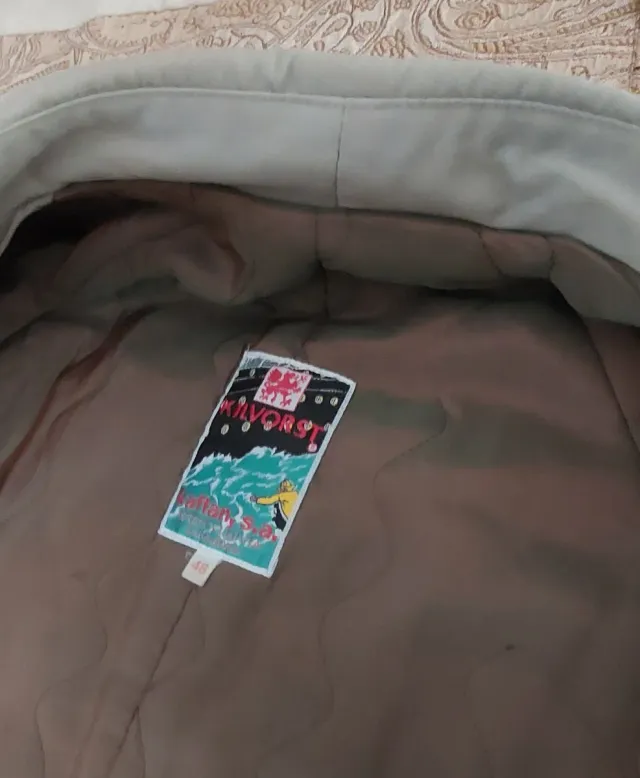 Gabardina caballero beige talla L