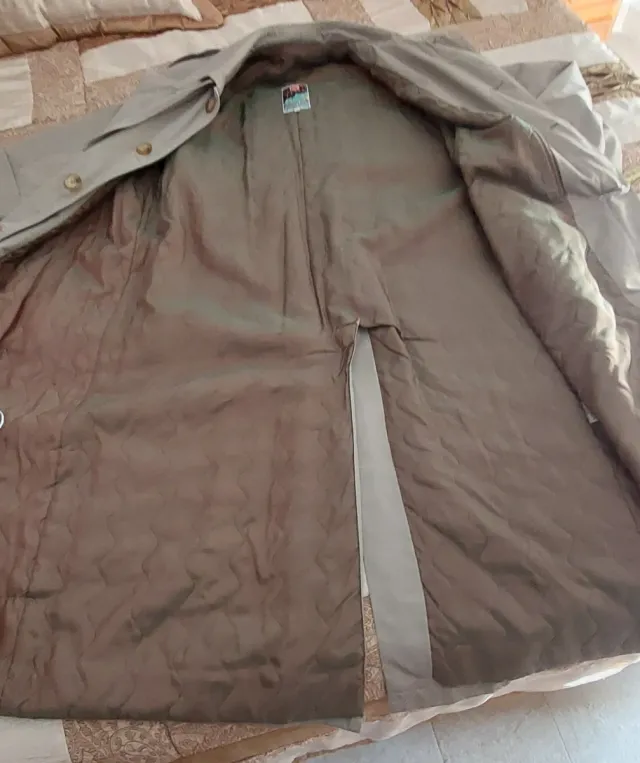 Gabardina caballero beige talla L