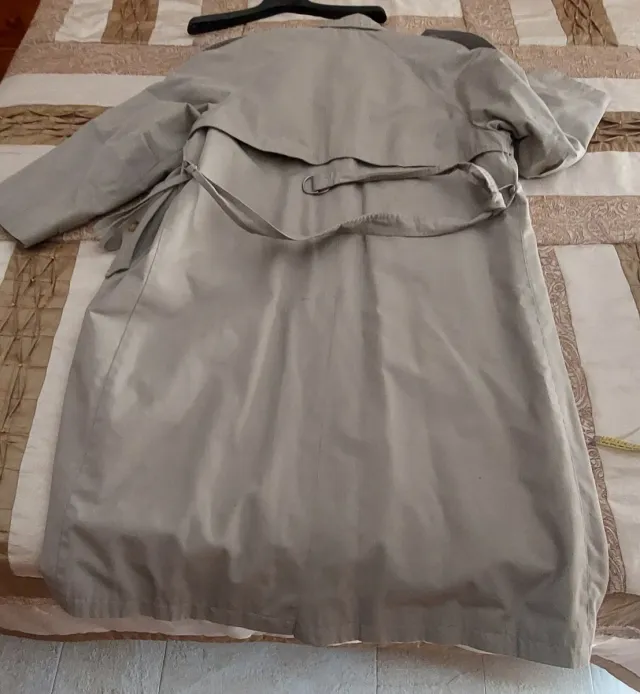 Gabardina caballero beige talla L