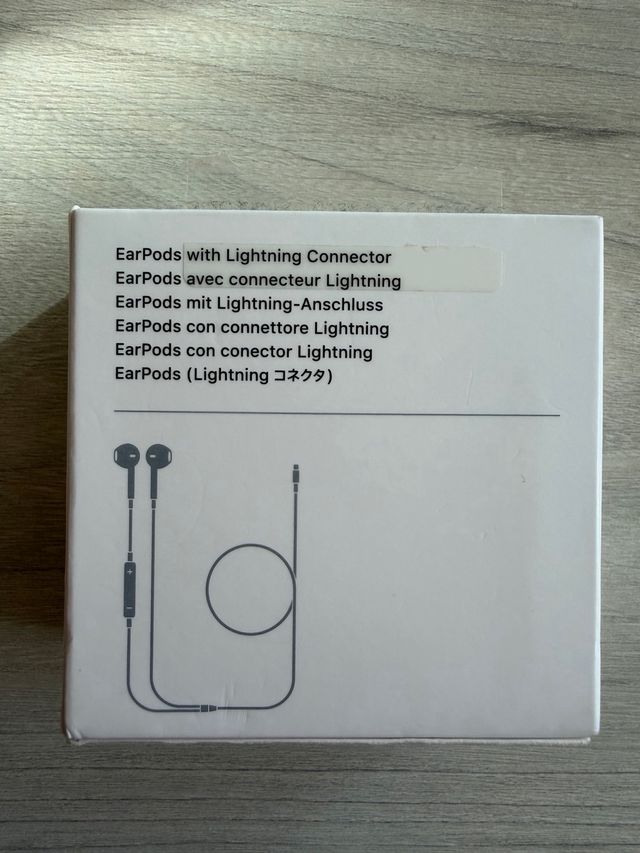 EarPods Lightning Apple Blancos