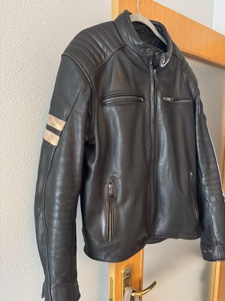 Chaqueta de moto de cuero
