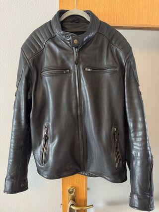 Chaqueta de moto de cuero