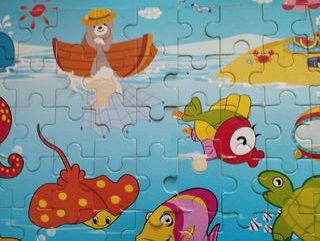 gran lote puzzle niños pequeños camiones tractor