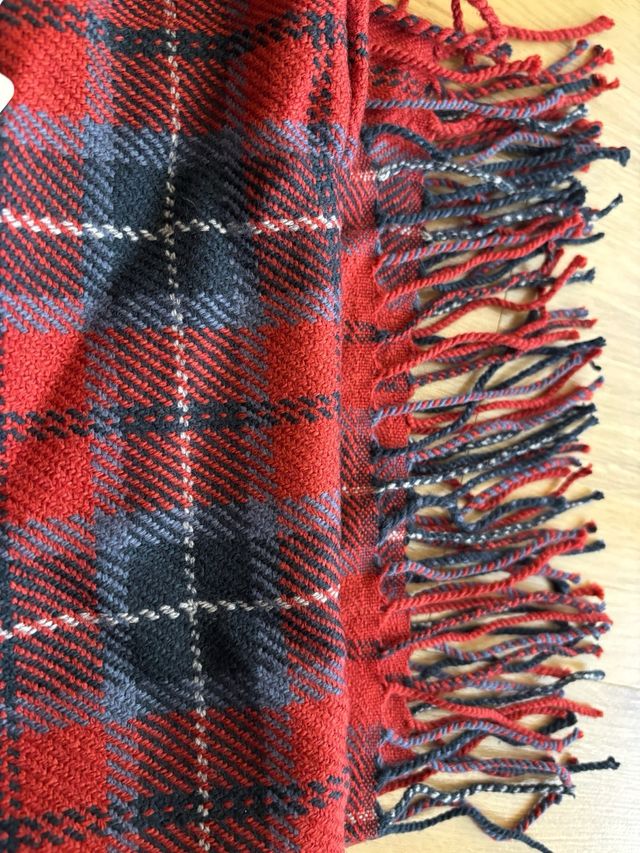 Bufanda HEATTECH Uniqlo a cuadros