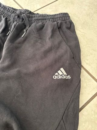 Adidas Pantaloni Tuta Uomo Neri