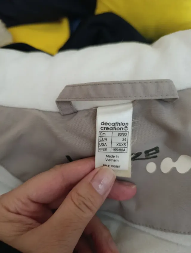 Abrigo Quechua montaña/nieve/esqui