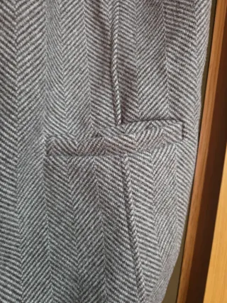 Chaleco de espiga mujer