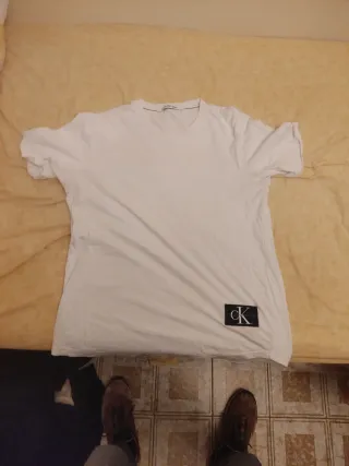 Camiseta Calvin Klein Blanca Talla L