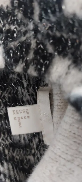 Jersey H&M estampado geométrico