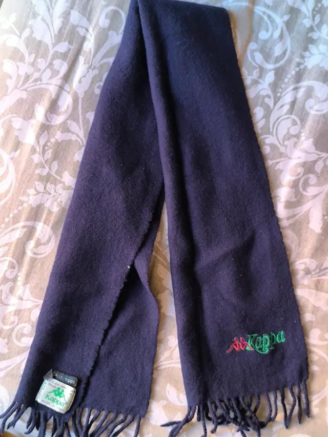 Bufanda Kappa Vintage Azul Marino