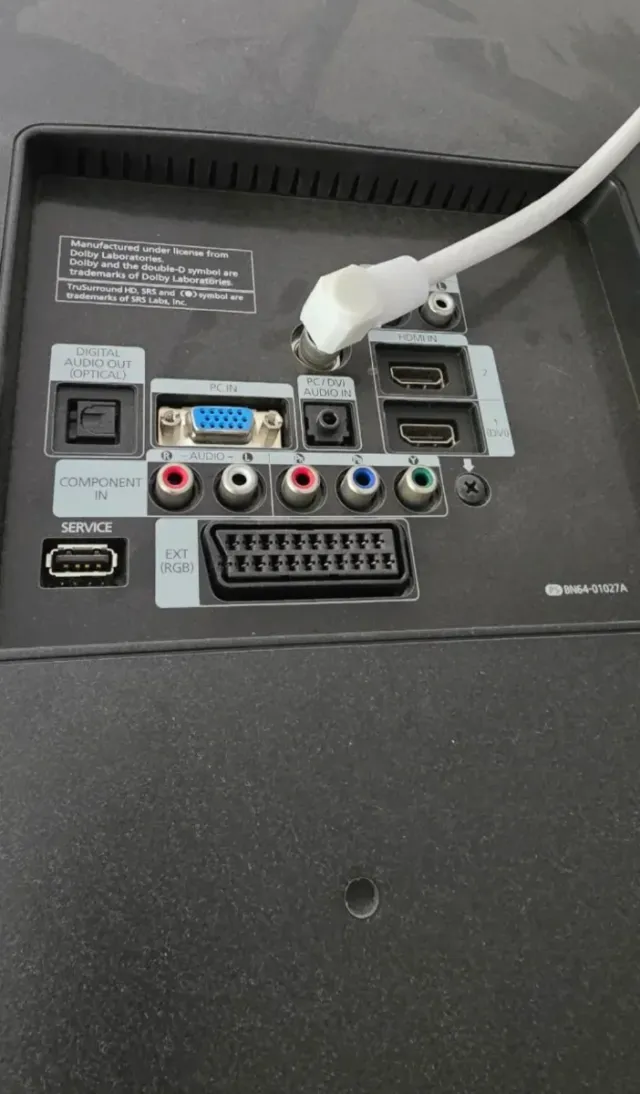 Samsung TV 32 (para piezas, no se ve imagen)