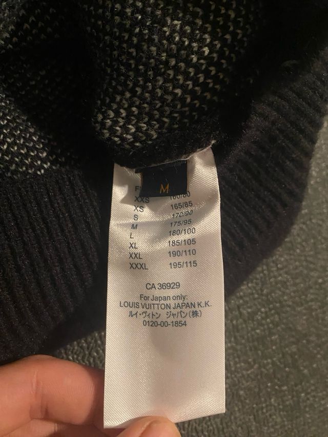 Camiseta Louis Vuitton Preta Tamanho M