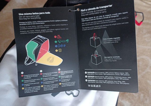 Bolsa para botas de esquí/snowboard