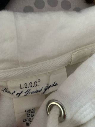 Sudadera Blanca con capucha