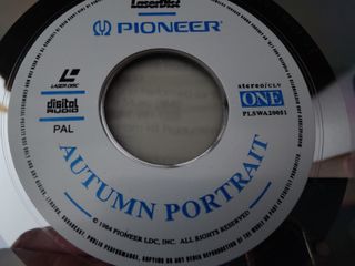 LaserDisc Autumn Portrait Pioneer