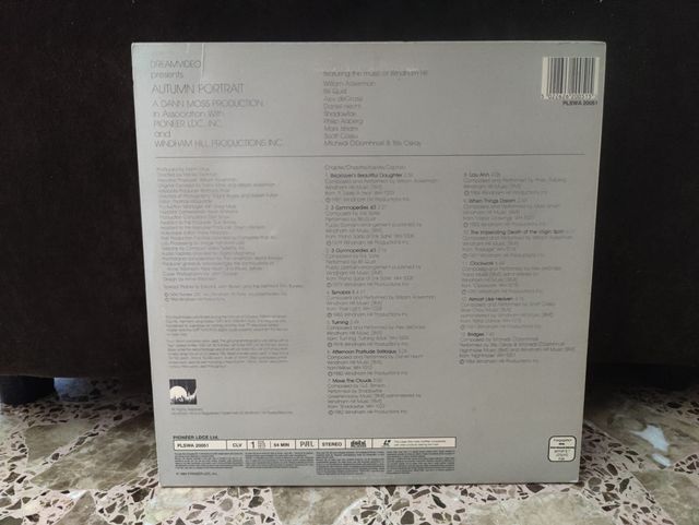 LaserDisc Autumn Portrait Pioneer