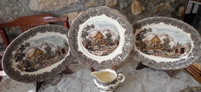 Fuentes La Cartuja Viejo Molino Porcelana