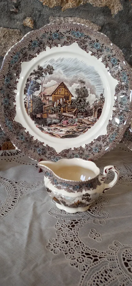 Fuentes La Cartuja Viejo Molino Porcelana