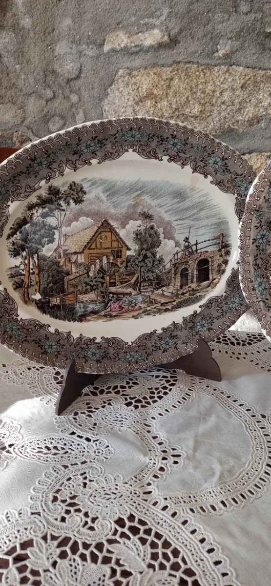 Fuentes La Cartuja Viejo Molino Porcelana