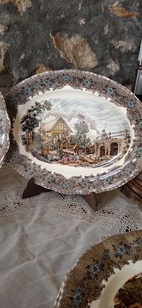 Fuentes La Cartuja Viejo Molino Porcelana