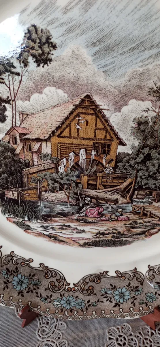 Fuentes La Cartuja Viejo Molino Porcelana