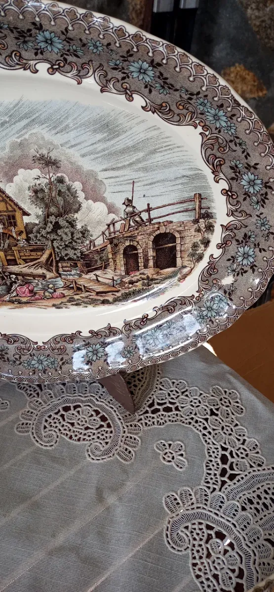 Fuentes La Cartuja Viejo Molino Porcelana