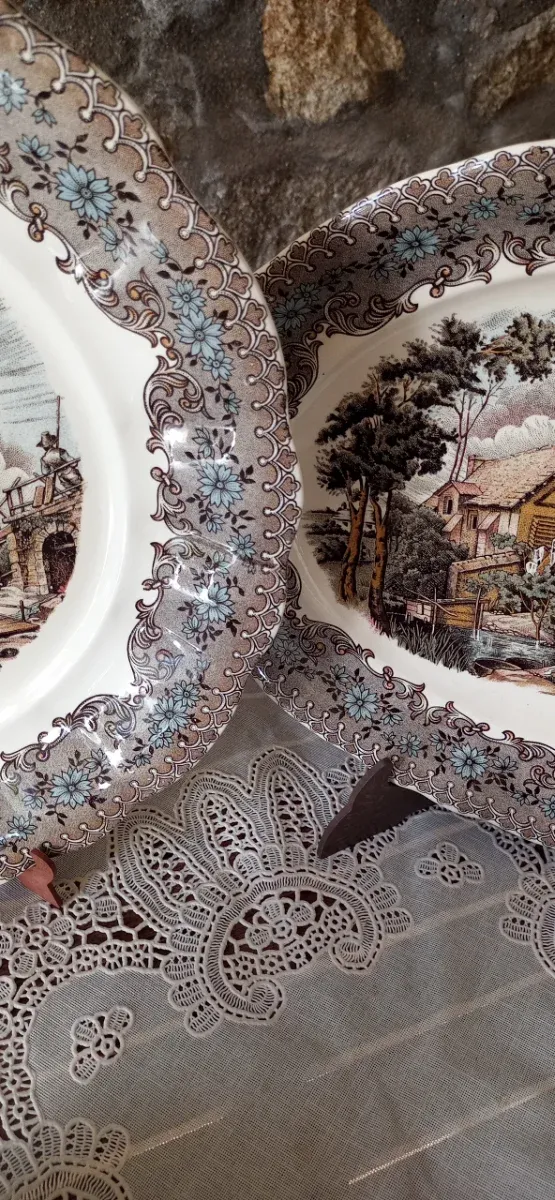 Fuentes La Cartuja Viejo Molino Porcelana